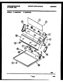 04 - Console And Control Parts parts for Frigidaire Dryer DG640AXW2 from AppliancePartsPros.com