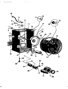 04 - Drum parts for Frigidaire Dryer DG650JXH1 from AppliancePartsPros.com
