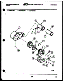 05 - Motor And Blower Parts parts for Frigidaire Dryer DG650KXH2 from AppliancePartsPros.com