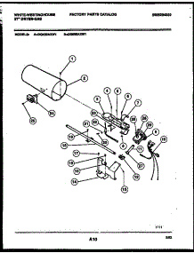 06 - Burner, Igniter And Valve parts for Frigidaire Dryer DG800AXW1 from AppliancePartsPros.com