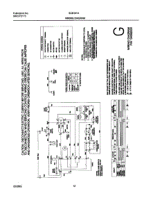 12 - 134092000 Wiring Diagram parts for White Westinghouse Dryer SGR341AQ1 from AppliancePartsPros.com