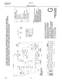 12 - Wiring Diagram parts for White Westinghouse Dryer SGR341AQ5 from AppliancePartsPros.com