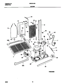 07 - System parts for Frigidaire Refrigerator MRS20HNGD2 from AppliancePartsPros.com