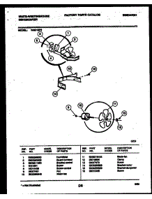 03 - Air Control Parts parts for Frigidaire Dehumidifier WED15P2 from AppliancePartsPros.com