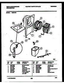 04 - Water And Condensing Parts parts for Frigidaire Dehumidifier WED15P2 from AppliancePartsPros.com