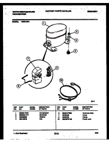 05 - Compressor Parts parts for Frigidaire Dehumidifier WED15P2 from AppliancePartsPros.com