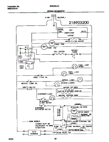 11 - Wiring Diagram parts for Frigidaire Refrigerator MRS26LGJB1 from AppliancePartsPros.com