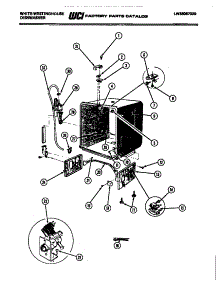 05 - Tub Parts parts for Frigidaire Dishwasher SU200JXW2 from AppliancePartsPros.com