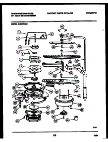 06 - Motor Pump Parts parts for Frigidaire Dishwasher SU880RXR1 from AppliancePartsPros.com