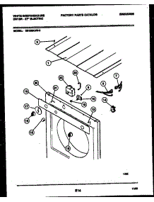 04 - Console And Control Parts parts for Frigidaire Dryer DE150KDD5 from AppliancePartsPros.com
