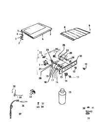 05 - Console, Controls, Top Panel, Misce parts for Frigidaire Dryer DE150EDV4 from AppliancePartsPros.com