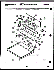 04 - Console And Control Parts parts for Frigidaire Dryer DE650KDD1 from AppliancePartsPros.com