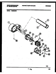 05 - Blower And Drive Parts parts for Frigidaire Dryer DE800ADW3 from AppliancePartsPros.com