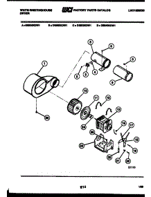 05 - Motor And Blower Parts parts for Frigidaire Dryer DE640KDD1 from AppliancePartsPros.com