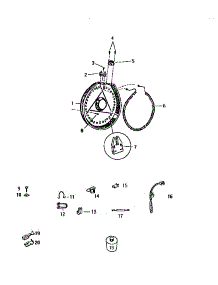 06 - Heater & Miscellaneous parts for Frigidaire Dryer DE650EDF1 from AppliancePartsPros.com