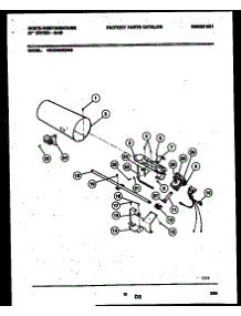 06 - Burner, Igniter And Valve parts for Frigidaire Dryer WDG336RBD0 from AppliancePartsPros.com