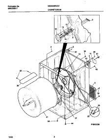 02 - Cabinet / Drum parts for Frigidaire Dryer WDG546RGS1 from AppliancePartsPros.com