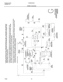 12 - Wiring Diagram parts for White Westinghouse Dryer WGR242AS4 from AppliancePartsPros.com