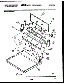 04 - Console And Control Parts parts for Frigidaire Dryer DE640KDH4 from AppliancePartsPros.com