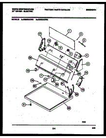 04 - Console And Control Parts parts for Frigidaire Dryer DE650ADD2 from AppliancePartsPros.com