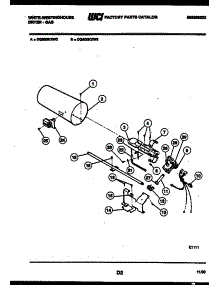 06 - Burner, Igniter And Valve parts for Frigidaire Dryer DG400KXD3 from AppliancePartsPros.com