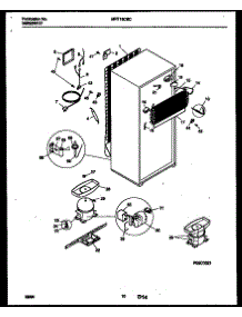 06 - System And Automatic Defrost Parts parts for Frigidaire Refrigerator MRT15CBCD0 from AppliancePartsPros.com