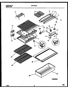 04 - Shelves And Supports parts for Frigidaire Refrigerator MRT15CHCY0 from AppliancePartsPros.com