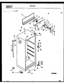 03 - Cabinet Parts parts for Frigidaire Refrigerator MRT15CHCZ0 from AppliancePartsPros.com