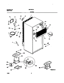 05 - System parts for Frigidaire Refrigerator MRT15FNGY2 from AppliancePartsPros.com