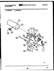 06 - Burner, Igniter And Valve parts for Frigidaire Dryer DG650KXD3 from AppliancePartsPros.com