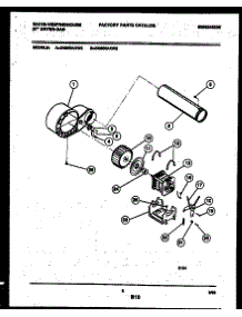 05 - Blower And Drive Parts parts for Frigidaire Dryer DG800AXW2 from AppliancePartsPros.com