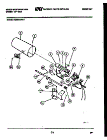 05 - Burner, Igniter And Valve parts for Frigidaire Dryer DG250KXH3 from AppliancePartsPros.com