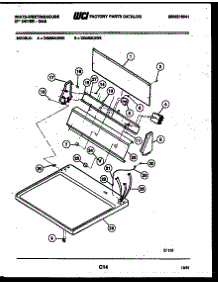 04 - Console And Control Parts parts for Frigidaire Dryer DG500KXD5 from AppliancePartsPros.com