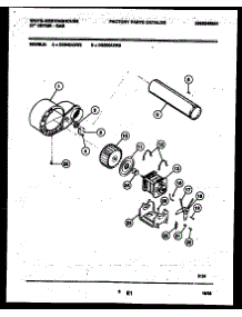 05 - Blower And Drive Parts parts for Frigidaire Dryer DG640AXD2 from AppliancePartsPros.com