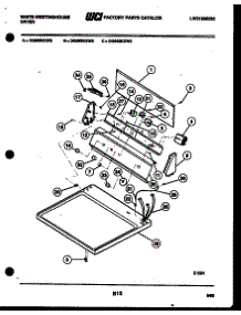 04 - Console And Control Parts parts for Frigidaire Dryer DG640KXD2 from AppliancePartsPros.com