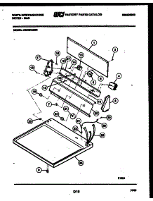 04 - Console And Control Parts parts for Frigidaire Dryer DG640KXH3 from AppliancePartsPros.com