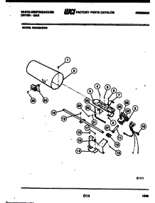 06 - Burner, Igniter And Valve parts for Frigidaire Dryer DG640KXH3 from AppliancePartsPros.com