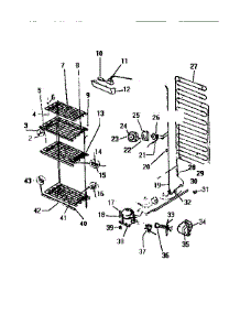 04 - Systems parts for Frigidaire Freezer FU161JRW1 from AppliancePartsPros.com