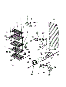04 - Systems parts for Frigidaire Freezer FU218JRW1 from AppliancePartsPros.com