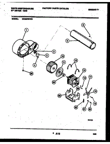 05 - Blower And Drive Parts parts for Frigidaire Dryer DG350RXD2 from AppliancePartsPros.com