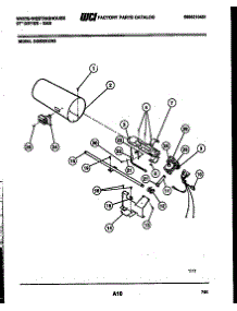 06 - Burner, Igniter And Valve parts for Frigidaire Dryer DG600KXW3 from AppliancePartsPros.com
