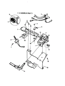 06 - Gas Valve Assembly parts for Frigidaire Dryer GDD15A1H4 from AppliancePartsPros.com