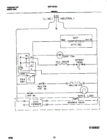06 - Wiring Diagram parts for Frigidaire Refrigerator MRT16CGEW6 from AppliancePartsPros.com