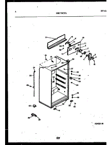 03 - Cabinet Parts parts for Frigidaire Refrigerator MRT18CHAW0 from AppliancePartsPros.com