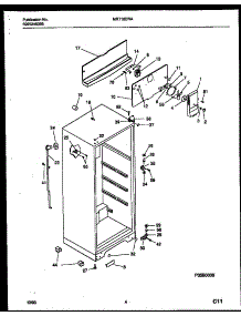 03 - Cabinet Parts parts for Frigidaire Refrigerator MRT18DRAD0 from AppliancePartsPros.com