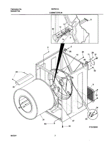03 - Dry Cab,Heater parts for White Westinghouse Dryer SGR341AS0 from AppliancePartsPros.com