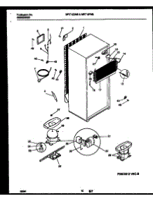 06 - System And Automatic Defrost Parts parts for Frigidaire Refrigerator MRT18FNBW0 from AppliancePartsPros.com