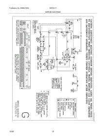 12 - Wiring Diagram parts for White Westinghouse Dryer SGR231HS1 from AppliancePartsPros.com