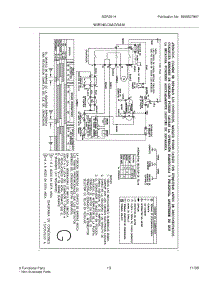 13 - Wiring Diagram parts for White Westinghouse Dryer SGR351HQ1 from AppliancePartsPros.com