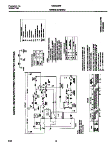 06 - Wiring Diagram parts for Frigidaire Dryer WDE546RFS0 from AppliancePartsPros.com